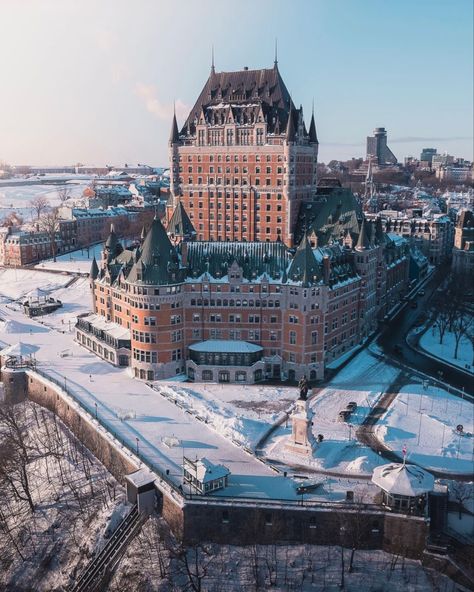 Fairmont Le Château Frontenac, Night Kingdom, Chateau Frontenac Quebec, Chateau Frontenac, Canada Quebec, Beyond The Sea, Le Chateau, World Pictures, Quebec Canada