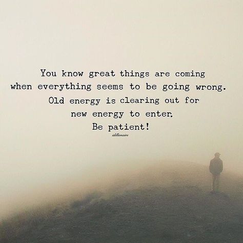 Great one via @idillionaire "Don't be hard on yourself if you're going through hard times or dealing with things that don't make sense. There's a great shift that happens in people's lives when it's time for them to enter another phase of their journey. You might lose people you love you might leave your job you might even want to be alone to figure everything out. This is a great sign that something amazing is about to happen in your life.  Trust the signs:  Life has a way of teaching us le... Great Things Are Coming, Good Quotes, A Course In Miracles, New Energy, A Quote, Infj, Note To Self, Inspirational Quotes Motivation, Boss Babe