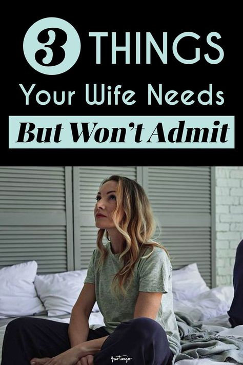 A marriage takes two people to work. And what a wife needs from her husband may not be painfully obvious at first. What Makes A Good Wife, What Is A Wife, Husband Quotes Marriage, Bad Husband, The Wet Look, Couples Recipes, The Perfect Girlfriend, Romance Tips, Hairstyle Easy