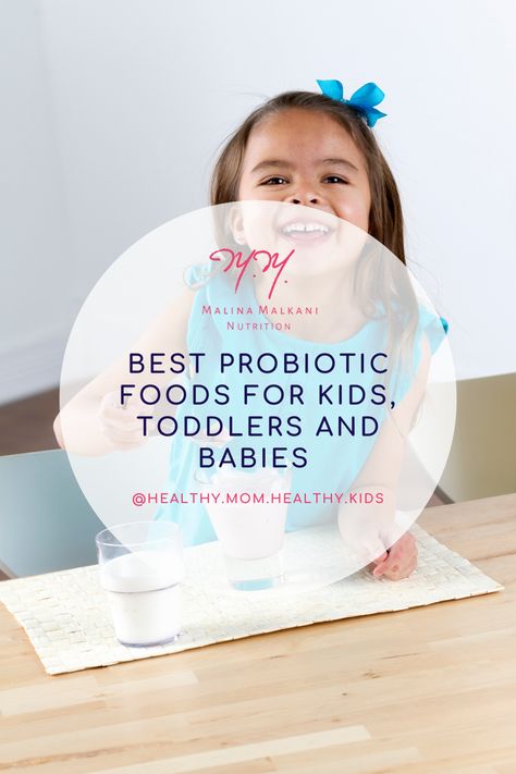 Probiotics are friendly bacteria that can be found in food and supplements. Read on to learn about the best probiotic foods for kids, toddlers, and babies.

#ToddlerFood #ProbioticFoods #PediatricNutrition Foods For Infants, Best Probiotic Foods, Probiotics For Kids, Foods For Babies, Benefits Of Probiotics, Pediatric Nutrition, Probiotic Benefits, Probiotic Supplement, Natural Probiotics