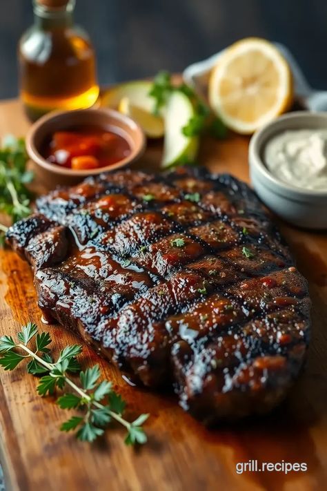 Grilled Sirloin Steak with Flavorful Marinade - Grill Recipes Grilled Steak Recipes Marinade, Top Sirloin Steak Recipes Grilled, Italian Sirloin Steak Recipes, Cajun Steak Marinade, Top Sirloin Marinade, Sirloin Steak Recipes Grilled, Grilling Steak Recipes, Grill Steak Recipes, Grilled Sirloin Steak Recipes