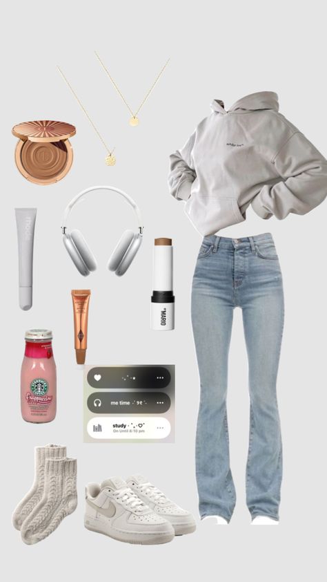 Cute mall fit #outfit Mall Outfit Ideas, Cute School Fits, Mall Outfit, School Fits, Baddie Outfits Casual, Girly Outfits, Baddie Outfits, Soft Girl, Mode Outfits