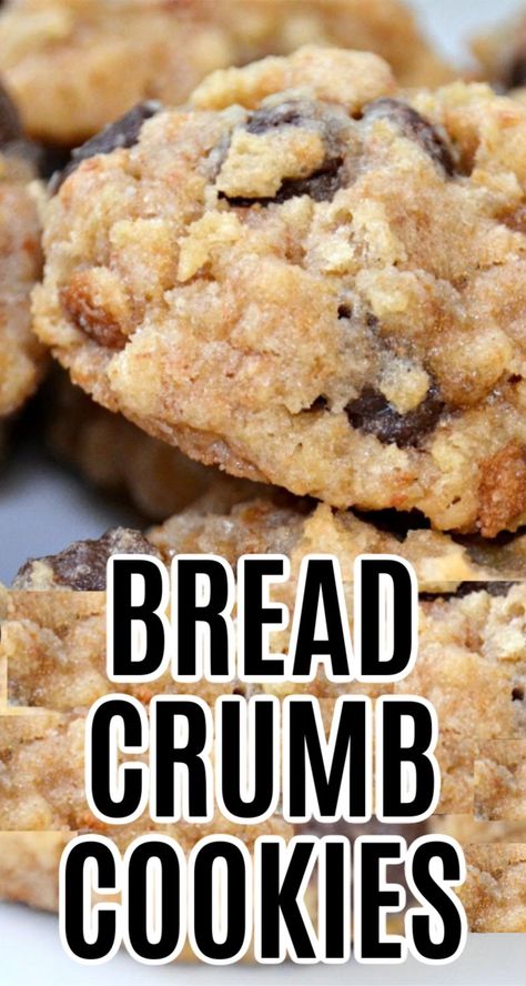 What To Do With Stale Muffins, Cake Crumb Cookies, Bread Crumb Recipes, Leftover Cookies Recipes, Last Crumb Cookies, Recipes With Old Bread, Crumb Cookies, Stale Bread Recipes, Leftover Bread Recipes