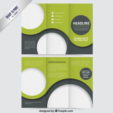 Green abstract brochure Premium Vector Brochure Format, Medical Brochure, Brochure Cover Design, Brochure Design Layout, Trifold Brochure Design, Certificate Design, Brochure Cover, Abstract Logo, Green Abstract