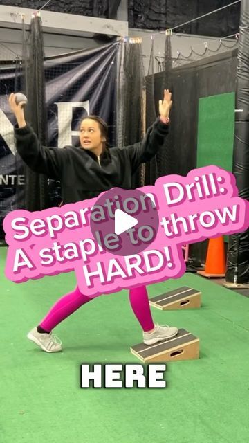 Danielle Rubin 🥎 Coach D on Instagram: "Separation & Whip drill using a slant board 🥎 Slant Board Drill Library located in my Next Level Pitching Academy! Shout out to @footdoctor_esia for introducing these to me years ago. These are a staple in our pitching drills and exercises to develop deeper angles 👏🏽💯  Linked on my Amazon store front under equipment dr3fastpitch.com 💯   #DeepBreath #NextPitch #LevelUP #Softball #Fastpitch #Pitching #PitchingDrill" Fastpitch Pitching Drills, Pitching Drills Softball, Softball Pitching Drills, Pitching Drills, Slant Board, Pitching Machines, Softball Drills, Softball Pitching, Amazon Store