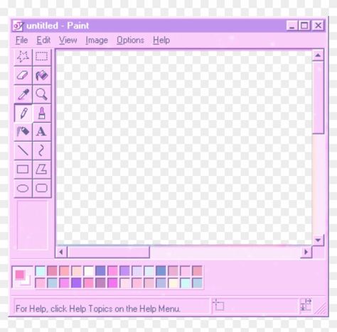 Microsoft Paint Template, Ms Paint Drawings Aesthetic, Windows Paint Aesthetic, Website Png Aesthetic, Microsoft Background Aesthetic, Free To Use Backgrounds, Microsoft Paint Drawings, Toploader Png, Y2k Transparent Png