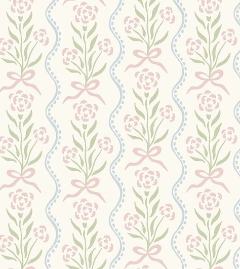 Rosebud Wallpaper, Easy Floral Pattern, Anthropologie Pattern, Grandmillenial Wallpaper Phone, Dainty Patterns, Floral Background Design, Girly Patterns, Printable Scrapbook Paper Backgrounds, Vintage Border Design