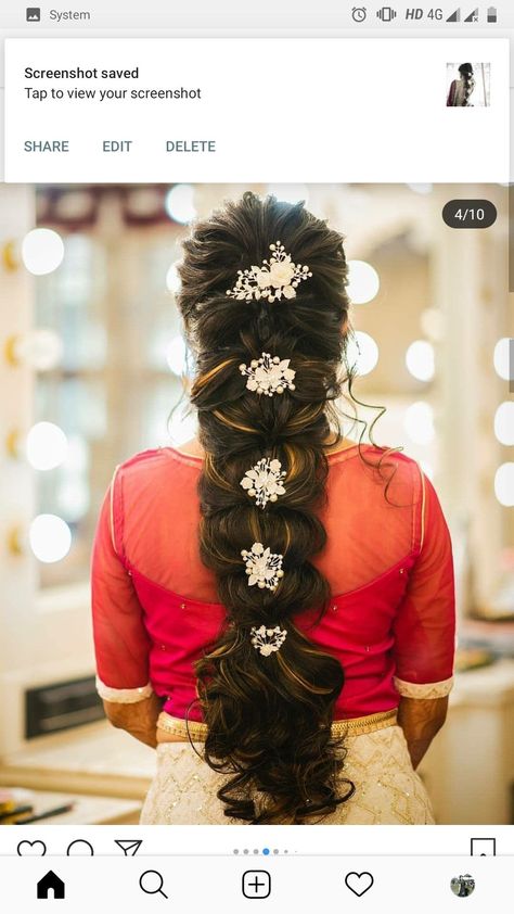 Messy Hair Choti, Choti Hairstyle For Bridal, Messi Bride Hairstyle Indian, Messy Braids Indian Wedding, Hair Styles For Marriage Function, Hairstyles For Marriage Function, Messy Braid Indian Wedding, Nail Design Halloween, New Bridal Hairstyle