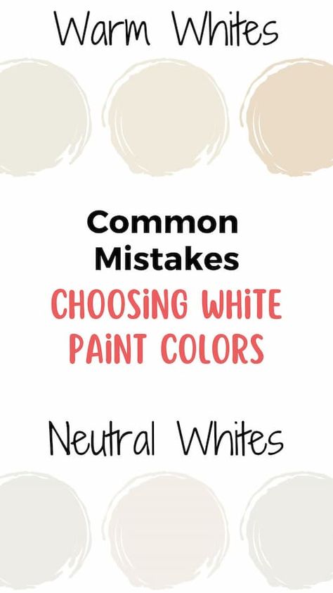 Painting White Walls with White Trim? Expert Tips! Choosing White Paint For Walls, White Tones Paint Colors, Top White Paint Colors 2022, Best White Paint For Walls 2023, Best Interior White Paint Colors 2023, Off White Wall Colors Living Rooms, Greyish White Paint Color, Delicate White Paint Color, Off White Behr Paint Colors