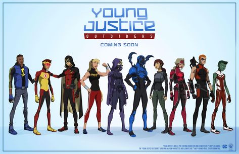 Young Justice Season 3, Young Justice Characters, Young Justice League, Superhero Shows, Design Comics, Kid Flash, Teen Titan, Character Sheets, Arte Dc Comics