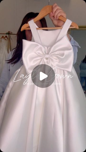 L U X U R Y flower girls dresses on Instagram: "The current number 1 selling Layla Gown . The most elegant and timeless flower girl or communion dress . This is the perfect dress to compliment a brides dress, with its simple yet beautiful design .  Shop online now https://www.vintagerosebyhannahaj.com.au/products/untitled-apr2_14-56 #vintagerosebyhannahaj #flowergirldress #bridetobe #weddingplanning #weddingdress #2024bride #communiondress" 2024 Flower Girl Dresses, Flower Girl Dresses Simple, Simple Flower Girl Dresses, Flower Girl Gown, Brides Dress, Communion Dresses, Flower Girls, Girl Dress, Number 1