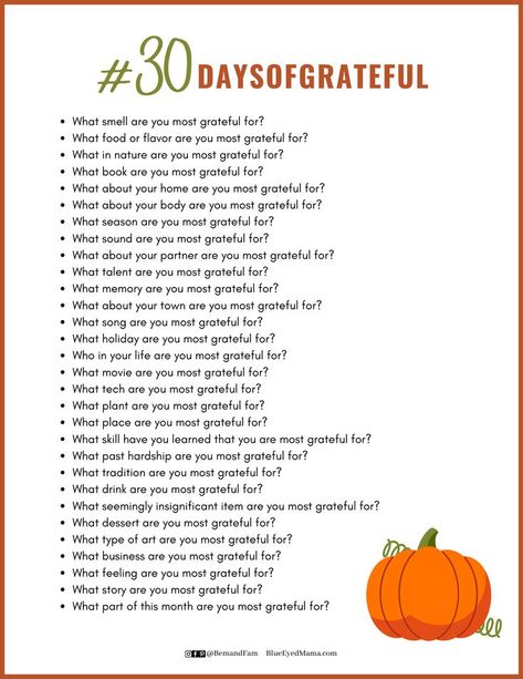 Thanksgiving Grateful Ideas, Thankful Challenge 30 Day, November Grateful Challenge, Countdown To Thanksgiving, November Thankful Challenge 30 Day, Things I’m Thankful For, Things I Am Thankful For, November Thankful Challenge For Kids, What Am I Thankful For