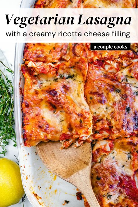 Vegetarian Lasagna Recipe With Ricotta, Best Vegetarian Lasagna, Best Vegan Lasagna Recipe, Lasagna With Ricotta, Vegetarian Lasagne, Lasagna Recipe With Ricotta, Vegetarian Lasagna Recipe, Vegetarian Ideas, Vegetarian Casserole