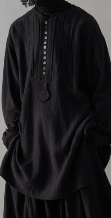 Tunic Tops Men, Men’s Oversized Shirt, Oversized Collared Shirt Outfits, Mens Tunic Shirt, Tunic Men, Mens Tunic, Sheer Black Shirt, Professor E, Male Kimono