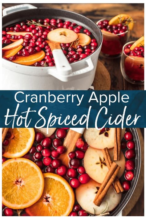 Hot Mulled Cider Recipe, Hot Mulled Apple Cider, Hot Cider Recipes, Spiced Cider Recipe, Cider Drink Recipes, Hot Apple Cider Recipe, Mulled Cider Recipe, Hot Spiced Cider, Vinegar Recipes