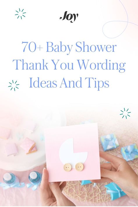 Craft the perfect baby shower thank you notes with our collection of 70 wording ideas and tips! Whether you're looking for heartfelt, humorous, or simple messages, we have you covered. Explore our ideas to express your gratitude to guests and make them feel valued for their presence and gifts. #BabyShower #ThankYouNotes #WordingTips Thank You For Coming To My Baby Shower, Thank You Notes Baby Shower Gifts, Thank You Notes For Baby Shower Gifts, Thank You Cards For Baby Shower Gifts, Baby Shower Notes To Baby, Baby Shower Thank You Notes, Baby Shower Thank You Cards Wording, Baby Shower Notes, Work Baby Showers