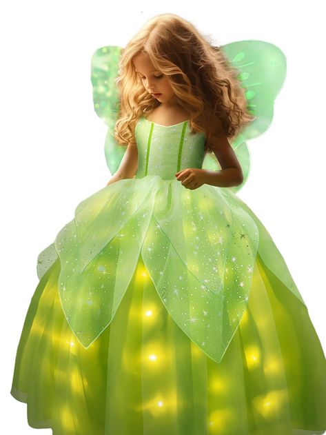 PRICES MAY VARY. Magical Light Up Dress Bring your little princess's dreams to life with UPORPOR's enchanting light up princess costume. This costume features a magical design adorned with sparkling lights that will captivate every one COMFORTABLE & SAFE Our Fairy Dress with Wings is made of 85% polyester and 15% cotton won't make your daughter's skin itchy You can wear it immediately when you receive it, no need to take time to install the led light The light straps fixed on the lining will not Toddler Girl Fairy Costume, Fairy Princess Costume Kids, Fairy Costume For Halloween, Halloween Costumes For Kids Girls Cute, Kid Costumes For Halloween, Four Seasons Halloween Costume, Fairy Costume Toddler, Fairy Dress Kids, Girl Halloween Costumes For Kids