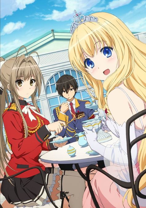 Anime: Amagi Brilliant Park The only anime I watched this summer. I was so busy.😣 Amagi Brilliant Park, Kyoto Animation, Natsume Yuujinchou, I Love Anime, 애니메이션 캐릭터, Anime Shows, Me Me Me Anime, Theme Park, Anime Wallpaper