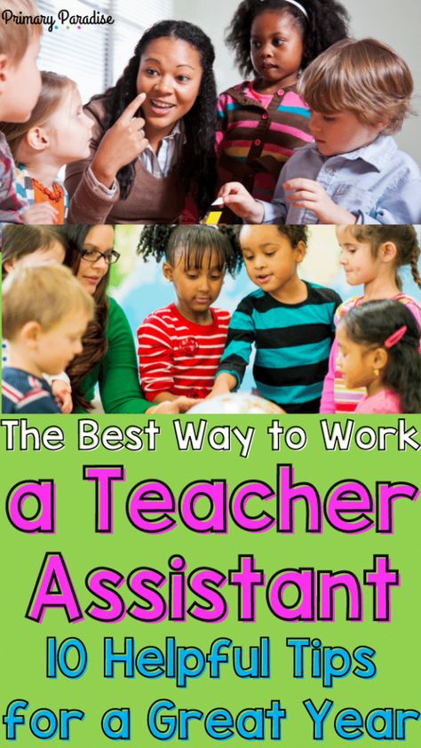 Beginner Teacher Tips, Teaching Assistant Tips, Educational Assistant Tips, Teacher Assistant Essentials, Education Assistant Ideas, Education Assistant Gifts, Assistant Teacher Tips, Preschool Teacher Assistant Duties, Prek Teacher Tips