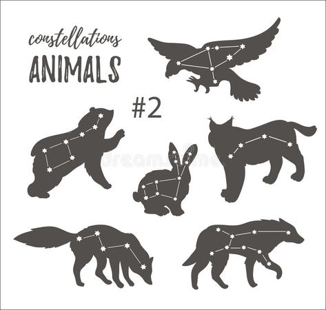 Vector space set with cosmic animals. Hand drawn silhouettes of animals in hipster style.. Photo about design, drawing, cosmic, doodle, animals, clip, background, black - 72673277 Eagle Doodle, Boho Drawing, Maluchy Montessori, Geometric Font, Space Animals, Space Nursery, Hipster Style, Animal Silhouette, Felt Patterns