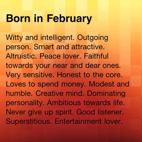 February, but I disagree on a couple. I'm frugal, not really superstitious, not big on entertainment stuff and wouldn't say I'm that ambitious about life and that I never give up really. February Birthday Quotes, February Zodiac Sign, February Zodiac, February Quotes, Aquarius Birthday, February Baby, Aquarius Traits, Aquarius Truths, Aquarius Life