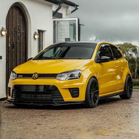 Polo Modified Volkswagen, Polo Gti Modified, Polo Modified, Gti Polo, Vw Polo Modified, Polo Ideas, Vw Golf R Mk7, Polo Gt, Vw Polo 6r