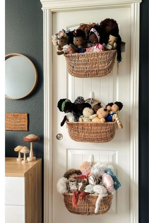 Creative Playroom, Playroom Organization Ideas, Small Space Nursery, Kids Rooms Inspo, Small Nurseries, Room Hacks, Space Nursery, Playroom Organization, Nursery Room Inspiration