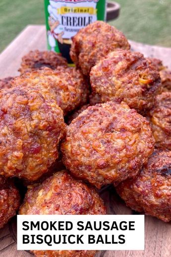 Smoked Sausage Dip, Smoked Breakfast Sausage, Best Smoked Appetizers, Appetizers On Smoker, Smoked Football Food, Smoked Pork Sausage Recipes, Smoked Sausage Balls, Easy Smoked Recipes, Smoked Sausage Dinner Ideas