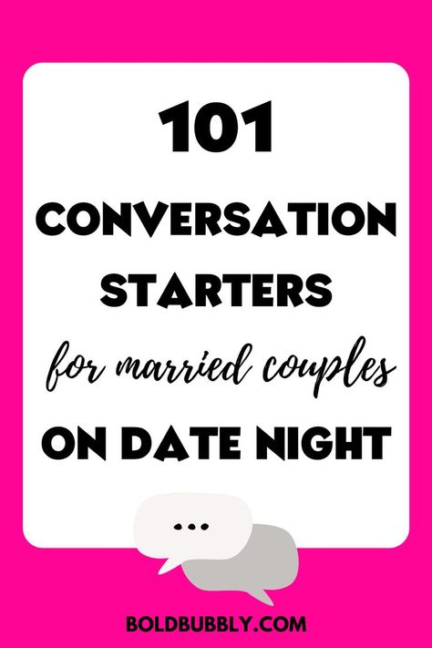 conversation starters for married couples Date Night Conversation Starters, Fun Conversation Topics, Date Night Conversation, Date Conversation Starters, Romantic Questions For Couples, Questions For Married Couples, Question Games For Couples, Date Night Questions, Couples Game Night