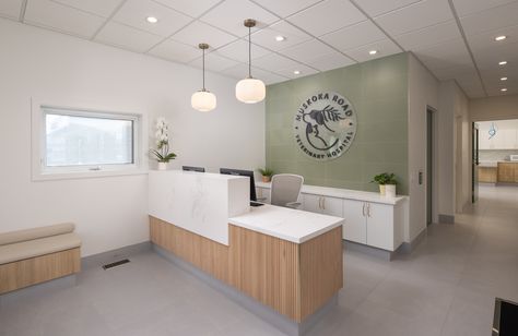 Veterinary Waiting Room, Pet Clinic Design, Veterinary Clinic Design, Animal Hospital Design, Dog Daycare Design, Clinic Reception, Vet Humor, Clinic Art, Vet Office