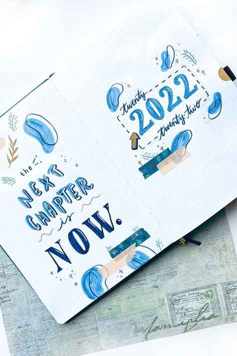 Bullet Journal Yearly Spread, Bullet Journal Title Page, Bullet Journal First Page, Bullet Journal Yearly, Bullet Journal Titles, Bullet Journal Quotes, Smash Journal, Journal News, Bullet Journal Paper