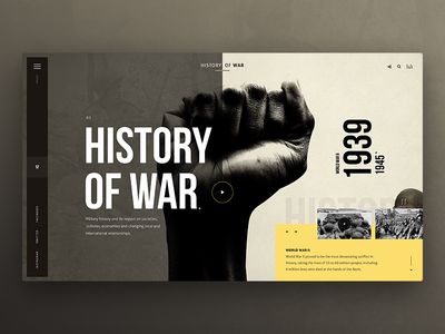 History of War Mise En Page Web, Mẫu Power Point, Mises En Page Design Graphique, Uiux Design, Desain Ui, Presentation Design Layout, Slides Design, Desain Editorial, Powerpoint Design Templates