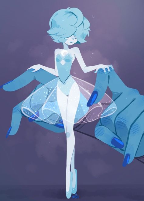 Steven Universe, A Woman, Universe, Hair, Blue