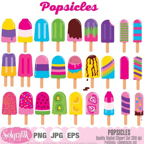 Summer Crafts For Toddlers, Ice Cream Clipart, Ice Cream Pink, Summer Bulletin Boards, Beach Clipart, Cream Design, Summer Ice Cream, Miniature Printables, Ice Pop