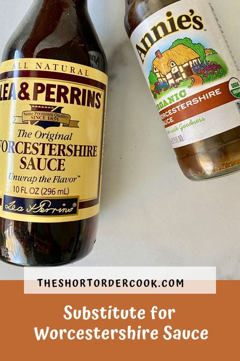 Substitute For Worchestire Sauce, Worchester Sauce Substitute, Substitute For Worcestershire Sauce, Homemade Worcestershire Sauce, Worcestershire Sauce Substitute, Gluten Free Worcestershire Sauce, Worcestershire Sauce Recipes, Food Substitutions, Natural Teas