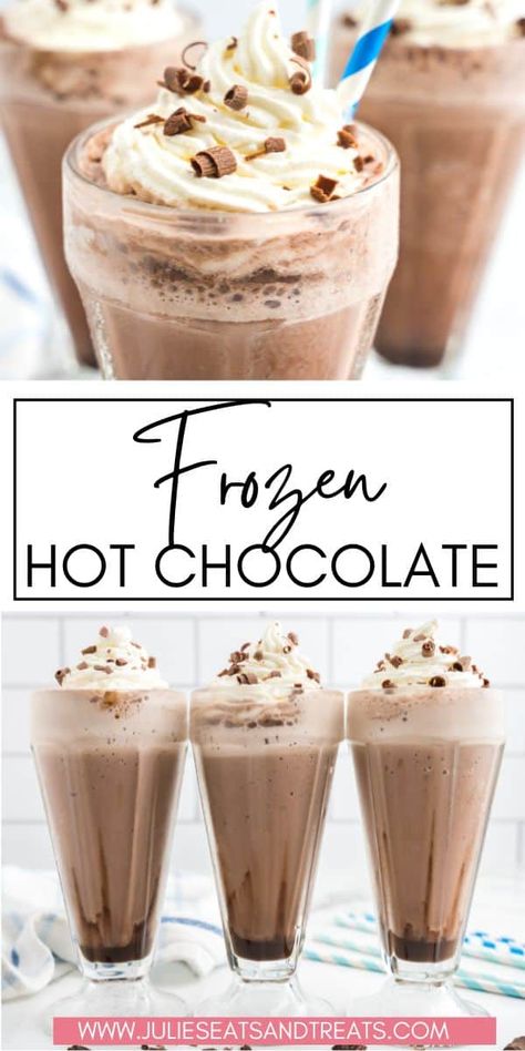 Sweet Drinks Recipes, Frozen Hot Chocolate Recipe, Biscuits Diététiques, Resipi Kek, Bebidas Do Starbucks, Frozen Hot Chocolate, Kolaci I Torte, Coffee Drink Recipes, India Food