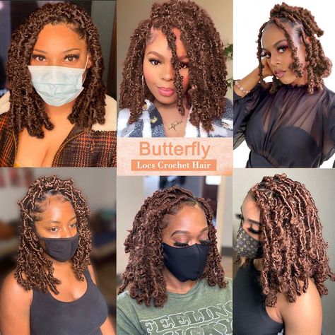 Mini Senegalese Twist, Afro Hair Care Routine, Bob Crochet, Senegalese Twist Crochet Hair, Braids Ombre, Afro Hair Care, Butterfly Locs, Faux Locs Hairstyles, Ombre Brown