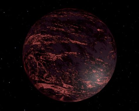 Meet TrEs-2b, the planet of eternal night. This alien world is less reflective than coal. Some scientists think an eerie deep red glow would emanate from its burning atmosphere – the air of this planet is as hot as lava. Aubree Planet, Sierra Planet, Tres-2b Planet, Abigail Planet, Alyssa Planet, Evie Planet, Planet Toi 1338 B, Me As A Planet, Dark Planet Aesthetic