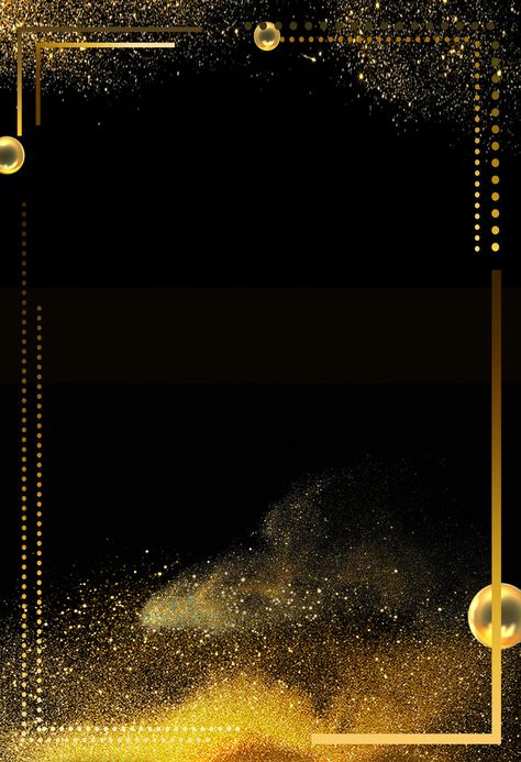 Black Background Design, Golden Texture, Golden Background, Psd Background, Black Invitation, Gold Powder, Gold Background, Golden Lights, Apple Wallpaper