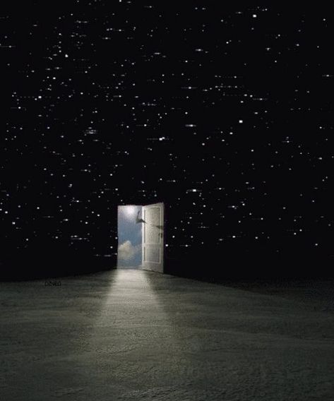 Open Door, In The Middle, At Night, The Sky, The Middle, Stars