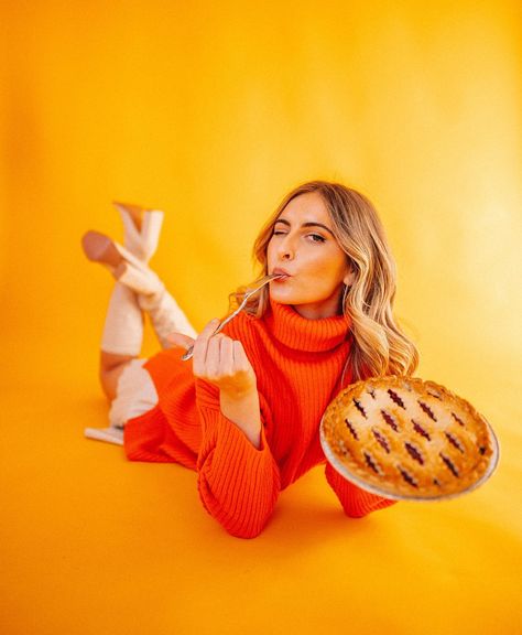 Pie Photoshoot, Thanksgiving Photoshoot Ideas, Thanksgiving Photoshoot, Happy Thanksgiving Everyone, Holiday Campaign, Have An Amazing Day, Amazing Day, Cherry Pie, Which One Are You