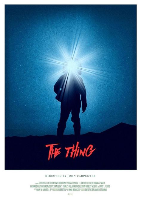 The Thing Poster 1982, The Thing Movie, Mondo Posters, The Thing 1982, Minimalist Movie Posters, Film Posters Art, Italo Disco, Robert Mapplethorpe, Azzedine Alaia