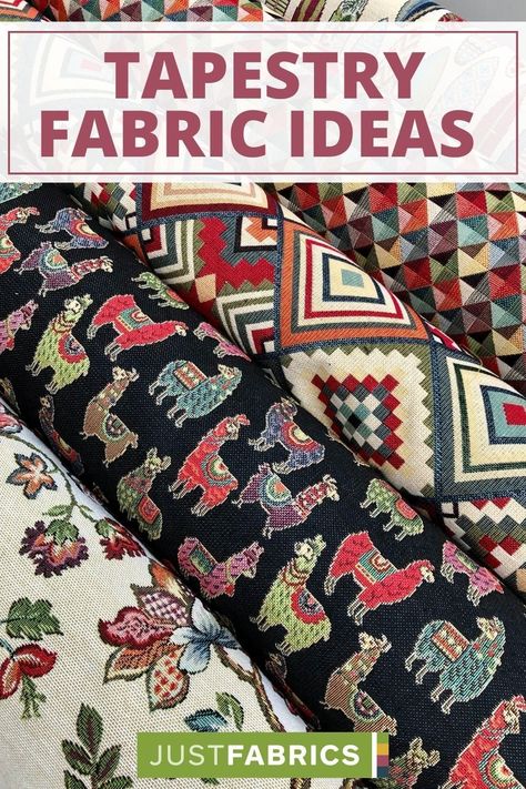 Tapestry Fabric Ideas, Tapestry Fabric Upholstery, Boho Fabric Upholstery, Boho Upholstery Fabric, Aztec Pattern Art, Tapestry Curtains, Aztec Fabric, Curtains And Blinds, Paisley Fashion