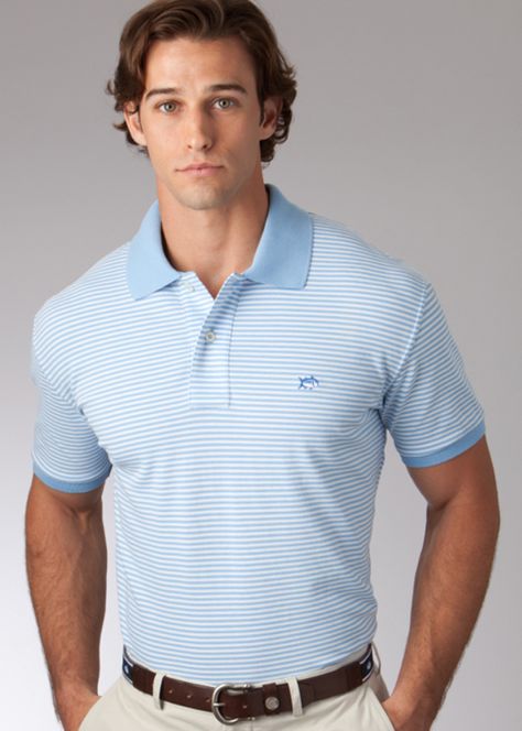 The most comfortable polo shirt you can come across is from Southern Tide. Incredibly soft and comfortable, plus its name brand. Southern Preppy Style, Southern Gentleman, Preppy Men, Preppy Southern, Preppy Clothes, Custom Suits, Golf Attire, Banana Republic Men, Southern Tide