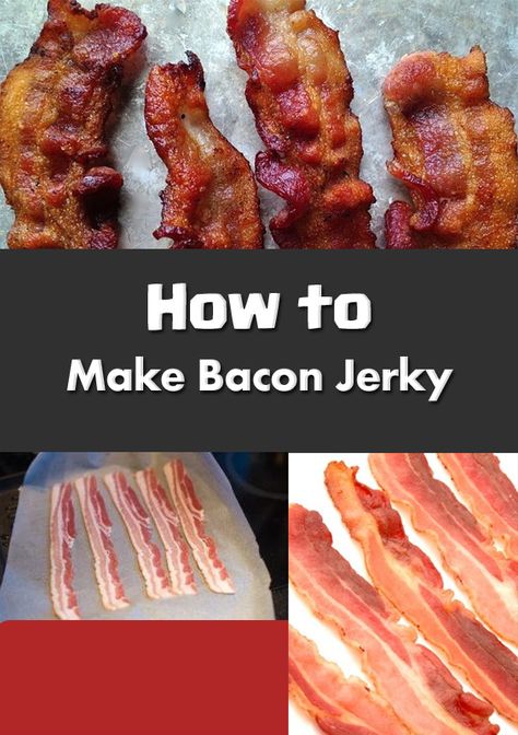 How To Make Bacon Jerky In The Oven, Bacon Jerky Recipe, Bacon Jerky Air Fryer, Bacon Jerky In The Oven, Bacon Jerky Recipe Dehydrator, Dehydrated Bacon, Ketocarnivore Diet, Homemade Beef Jerky Recipe, Sriracha Bacon