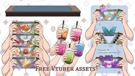 Vtuber Assets, Free To Edit, Streaming Setup, Discord Emotes, Digital Art Beginner, Face Reference, The Switch, Body Poses, Art Practice