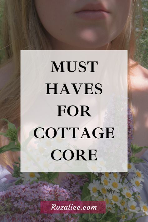 What are the best items to add to your cottagecore closet? Let me give you some cottagecore wardrobe ideas: From dreamy milkmaid dresses to sustainable linen clothes, your cottagecore capsule wardrobe awaits... #cottagecorebasics #cottagecorecapsulewardrobe #cottagecorewardrobeessentials cottagecore fashion essentials cottagecore fashion staples cottagecore outfit must haves Cottagecore Gym Outfit, Cottagecore Outfit Basics, Outfits For Botanical Gardens, Petite Cottagecore Fashion, Cottagecore Athletic Outfits, Cottage Capsule Wardrobe, Cottagecore Outfits With Jeans, Homemaker Aesthetic Clothing, Capsule Wardrobe Cottagecore