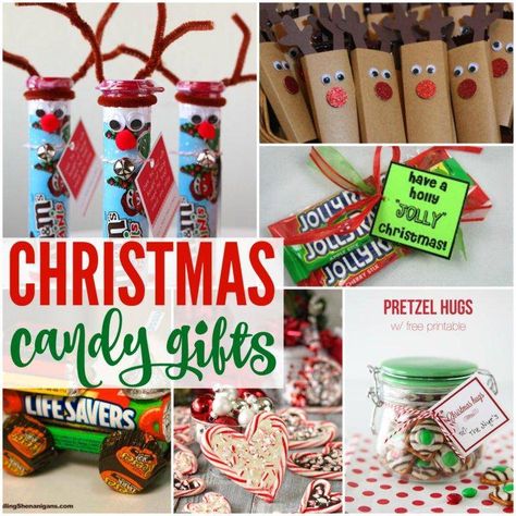 20 Amazing Gifts Made from Christmas Candy Classroom Christmas Gifts, Christmas Candy Crafts, Class Christmas Gifts, Christmas Candy Bar, Diy Christmas Candy, Students Christmas, Christmas Candy Gifts, Student Christmas Gifts, Christmas Treat Bags