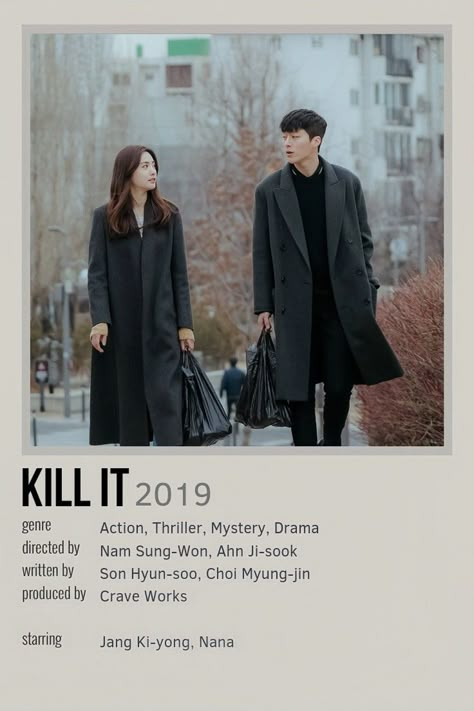 Kill It Kdrama, It Poster, Minimalistic Poster, Movies To Watch Teenagers, Mystery Genre, Drama List, Night Film, Korean Words Learning, Korean Drama Series