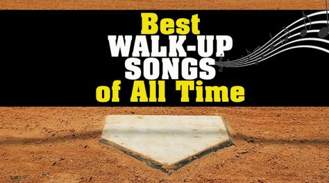 Baseball Songs Playlist, Softball Music Playlist, Walk Out Songs Softball, Best Baseball Walk Up Songs, Good Walk Up Songs, Softball Walk Up Songs, Walk Up Songs Softball, Best Walk Up Songs, Walk Up Songs